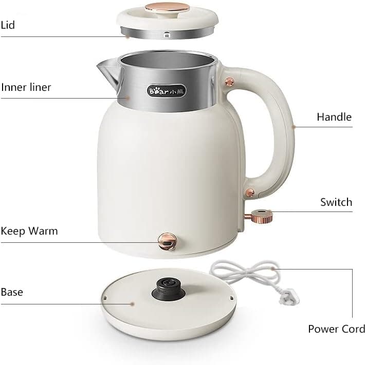 Bear Electric Kettle 1.5L (ZDH-C15C1)