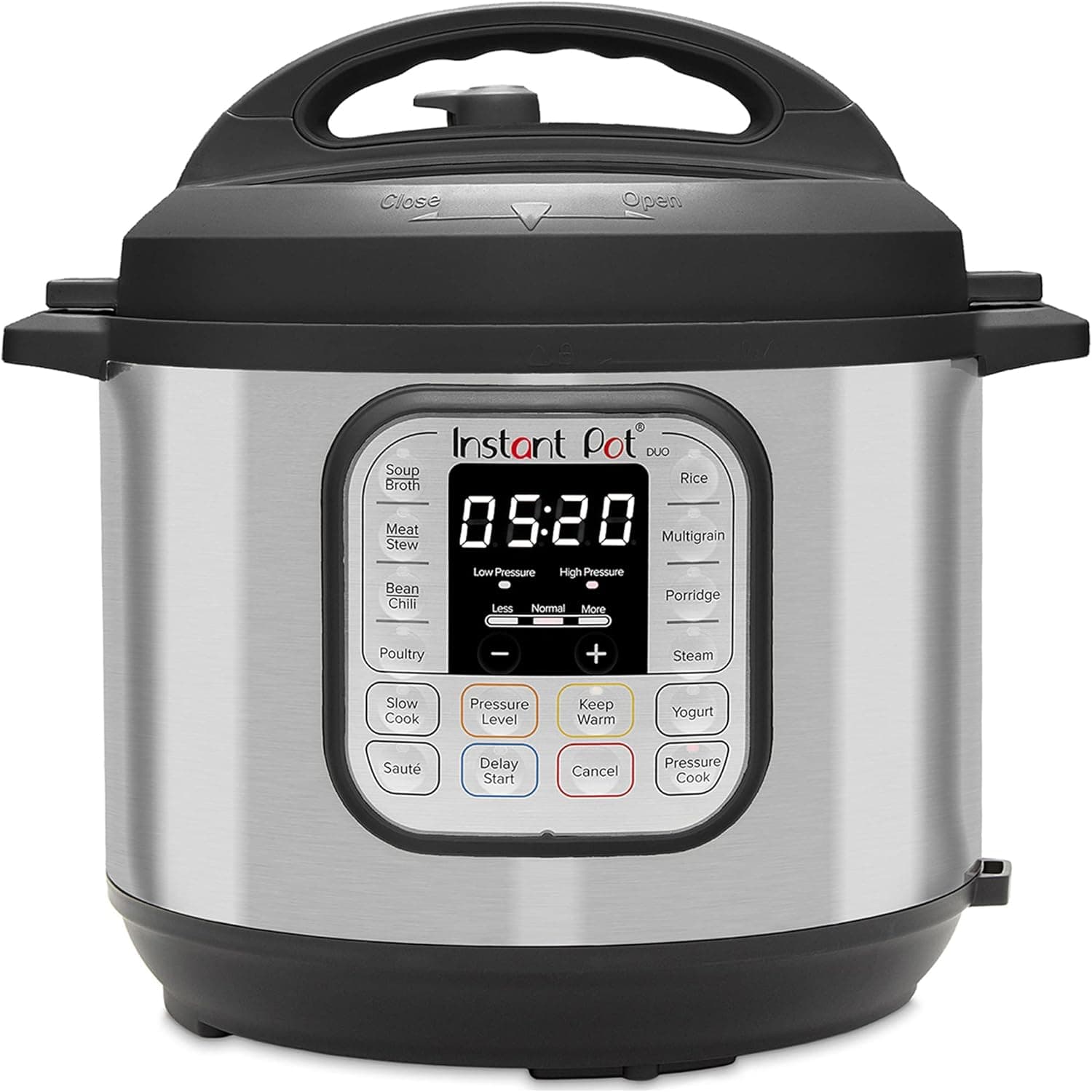 Instant Pot Duo 7-in-1 Electric Pressure Cooker, 6 Quart, Stainless Steel